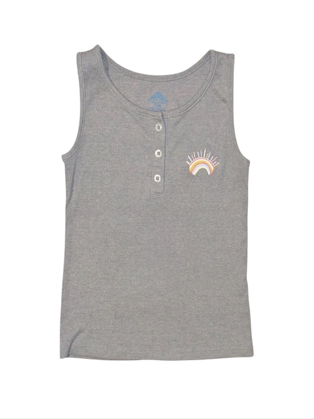 THEREABOUTS Girl's Grey Tank Top Small 7/8